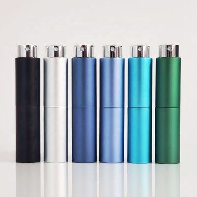 Free Sample 4ML 5ML 8ML 10ML Cosmetics 15ML 20ML 25ML 30ML Mini Aluminum Empty Twist up Refillable Perfume Atomizer