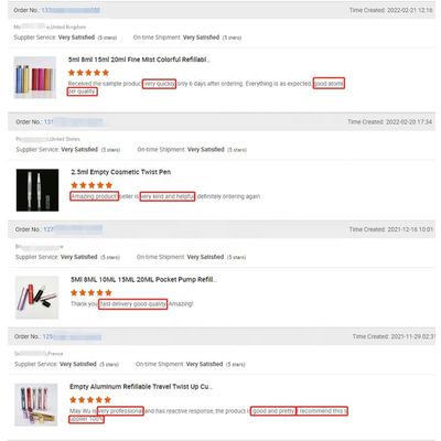 Luxury Black Cylinder Men Perfume Sample Bottle Packaging 5Ml 8Ml 10Ml 15Ml 30Ml Twist up Perfume Atomizer