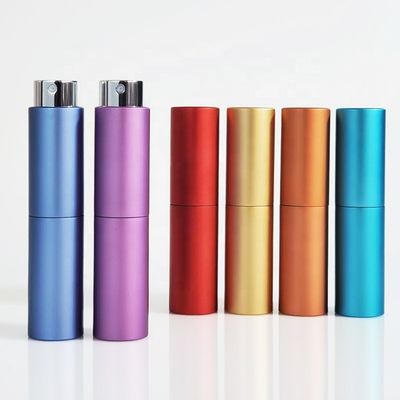 8Ml 5Ml Refillable Mini Twist up 10Ml 15Ml Pocket Aluminum Atomizer Perfume Mist Spray Bottle