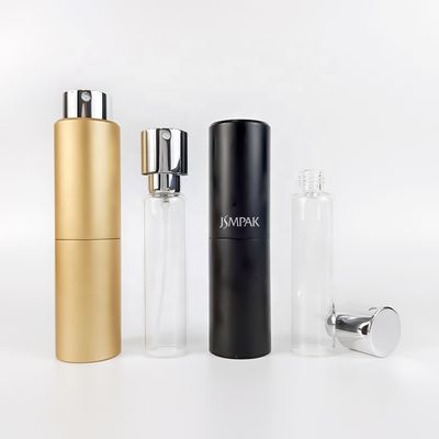 Rotating Empty Fragrance Packaging Travel Mouth Breath Spray Bottle 8ml 10ml Perfume Atomizer with Gift Box