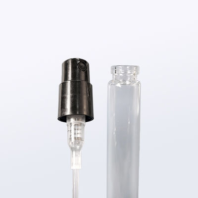 Custom Slim Attar Display 2ml 3ml 5ml 10ml Parfum Sample Atomizer Glass Perfume Bottle With Crimp Pump
