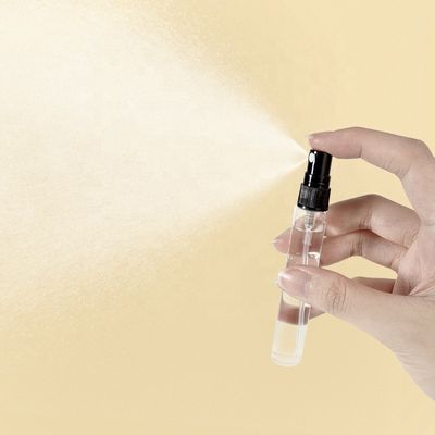 2ml 3ml 5ml 8ml 10ml Mini Black Empty Glass Vial Perfume Spray Samples Bottles With Logo