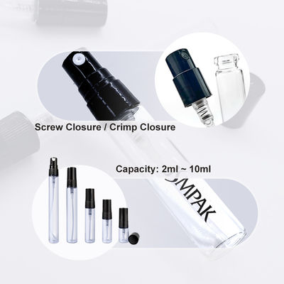 Refillable 10ml Essential Oil Spray Containers Package Glass Vial Perfume Empty Bottles