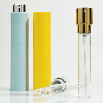8ml Empty Refillable Premium Small 20ml 10ml Twist up Plastic Spray Pump Perfume Atomizer Bottles