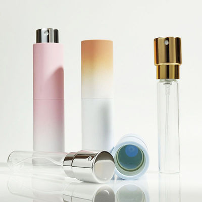 8ml Empty Refillable Premium Small 20ml 10ml Twist up Plastic Spray Pump Perfume Atomizer Bottles