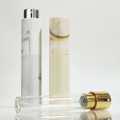 8ml 10ml 20ml Empty Refillable Travel Private Label Marble Plastic Packaging for Perfumes Atomizer