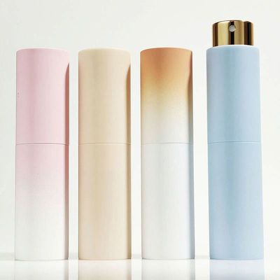 8ml 10ml 20ml Empty Black White Plastic Personalized Refill Perfume Atomizer Spray Bottle