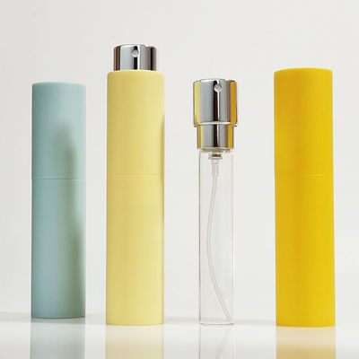 8ml 10ml 20ml Empty Black White Plastic Personalized Refill Perfume Atomizer Spray Bottle