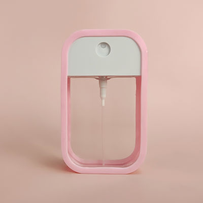 Free Sample 38ml 45ml 50ml Credit Card Square Refillable Pump Spray Bottle for Hand Sanitizer Perfume Alcohol