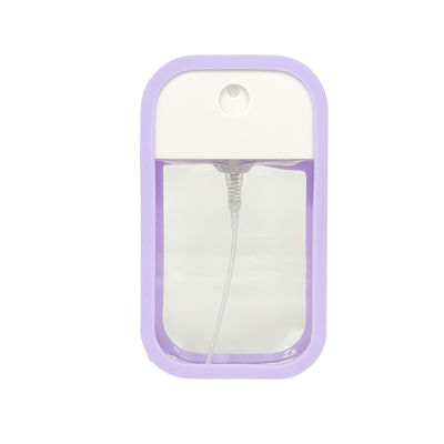 Popular New Design 38ml 45ml 50ml Credit Card Flat Type Empty Plastic Refillable Hand Sanitizer Perfume Mist Spray Bottle