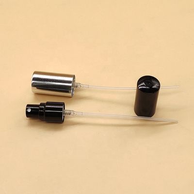 12/415 13/415 Metal Fill Refillable Travel Perfume Atomizer Bottle Fine Mist Pump Spray With Full Cover Cap