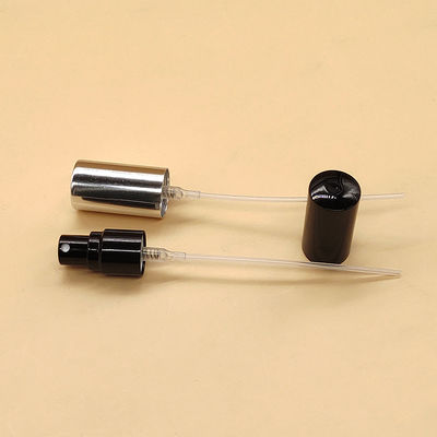 Custom Color 12 18 20 410 415 Screw Fine Mist Nozzle Perfume Pump Sprayer With Full Cover Lid for Glass Bottles