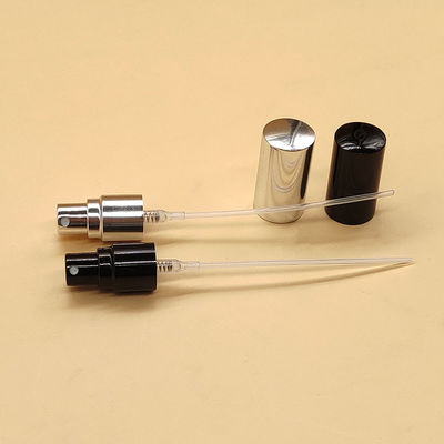 Custom Color 12 18 20 410 415 Screw Fine Mist Nozzle Perfume Pump Sprayer With Full Cover Lid for Glass Bottles