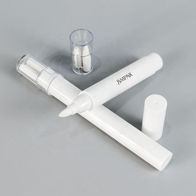 Custom Logo Plastic White 3ml Empty Nail Glue Remover Nail Polish Corrector Pen