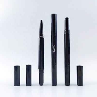 Custom Plastic Two Sided Eyeshadow Stick Empty Twist up Lip Balm Tube Packaging Lipstick Pen
