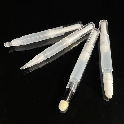 2ml 2.5ml 4ml 6ml Plastic Empty Custom Logo Nail Cuticle Oil Packaging Twist Pen With Brush Applicator