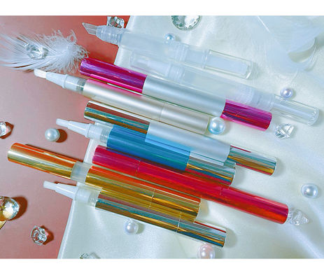 2ml 2.5ml 4ml 6ml Plastic Empty Custom Logo Nail Cuticle Oil Packaging Twist Pen With Brush Applicator