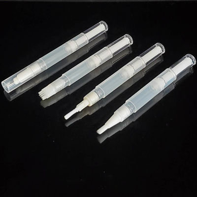 1ml 1.5ml Round  Plastic Empty Anti Fungus Treatment Twist up Nail Cuticle Oil Pen Packaging