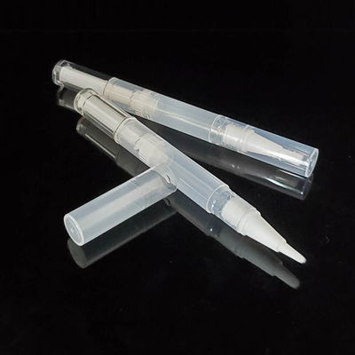 2ml 4ml Empty Cosmetic Tube Clear Empty Lip Gloss Tube Pen With Brush Applicator
