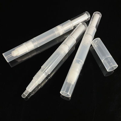 2ml 4ml Empty Cosmetic Tube Clear Empty Lip Gloss Tube Pen With Brush Applicator
