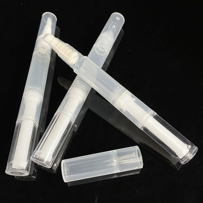 2ml 4ml Empty Cosmetic Tube Clear Empty Lip Gloss Tube Pen With Brush Applicator